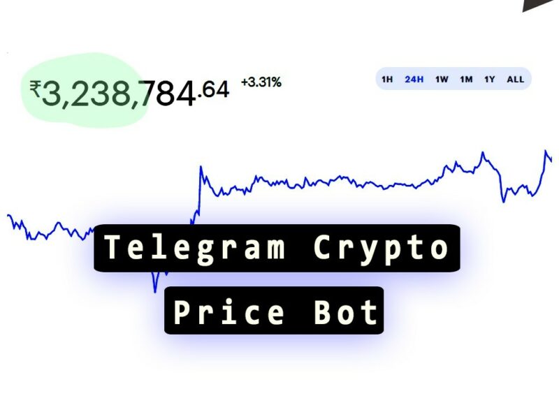 Telegram crypto price bot in nodejs