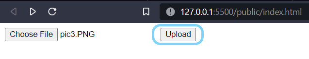 choose an image to upload