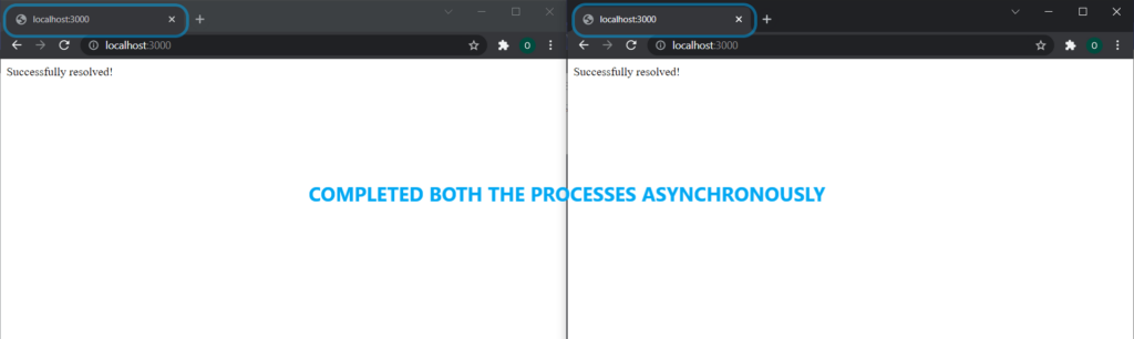 Using asynchronous code
