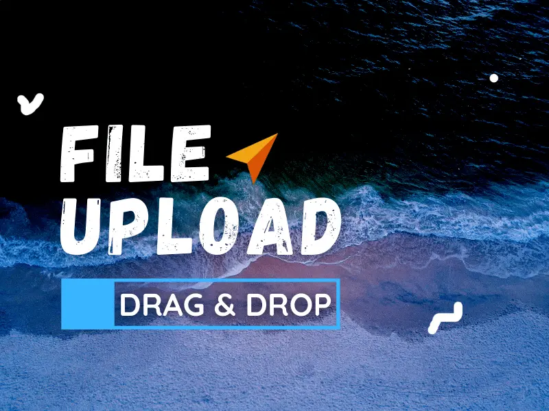 vuejs drag and drop file upload using express