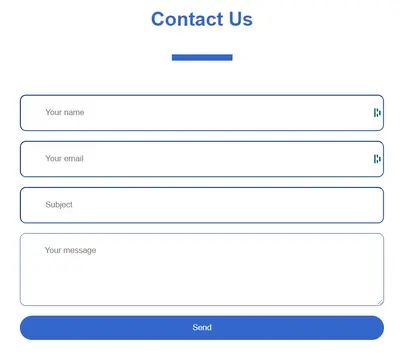 contact-form for nodemailer
